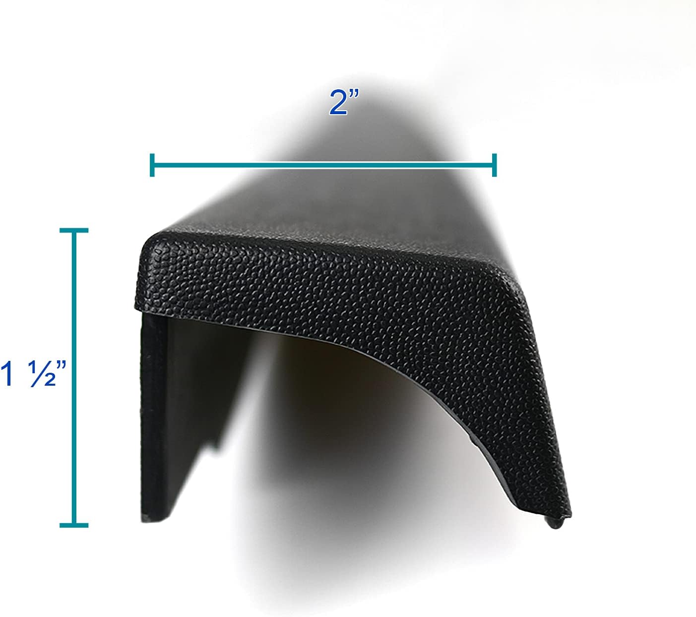 Black ABS Tailgate Protector Cap Pack of 2 G395250