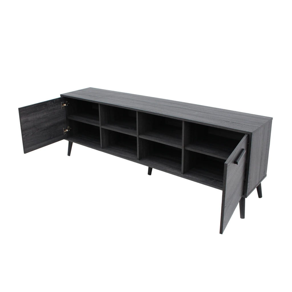 Grey Oak Finish TV Stand C671