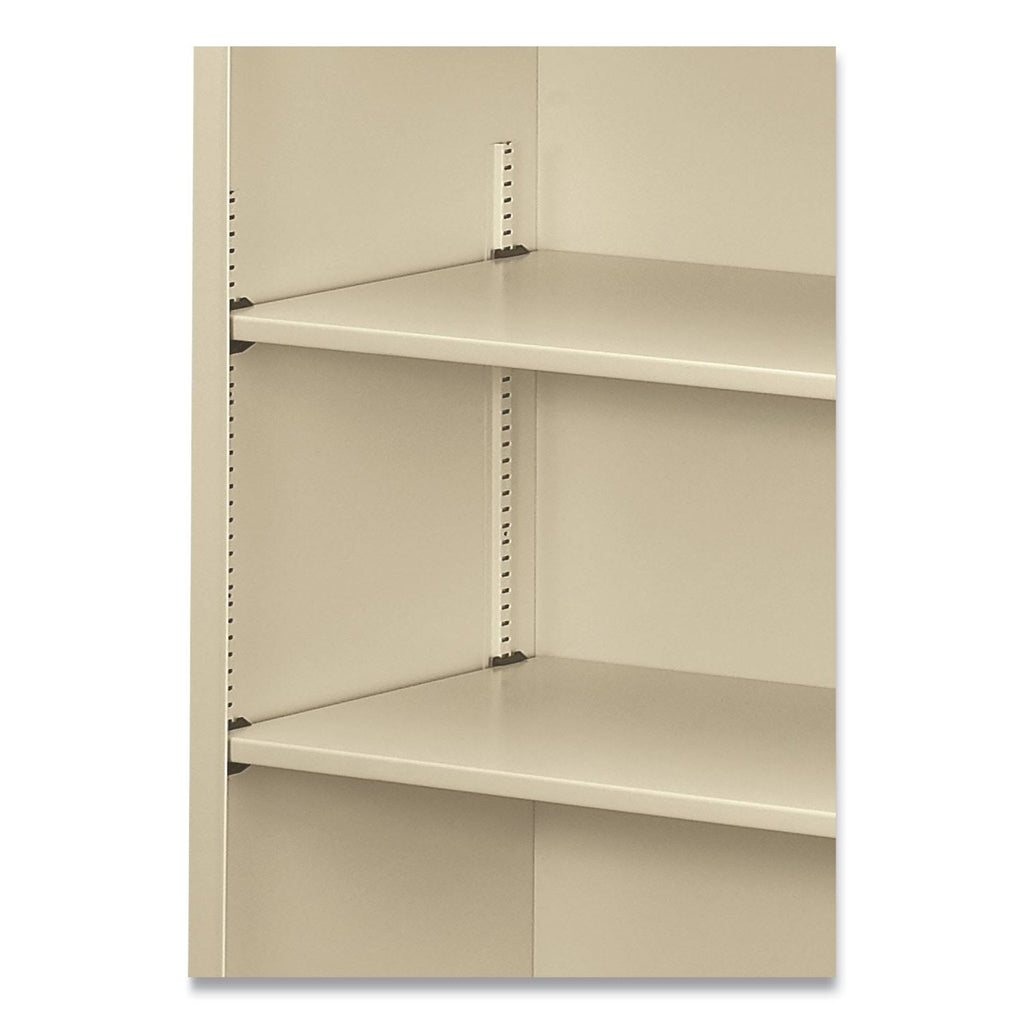 Metal Bookcase Three-Shelf Putty U2830