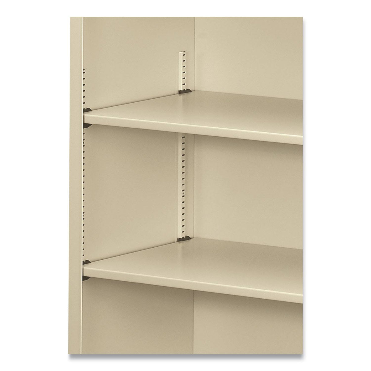 Metal Bookcase Three-Shelf Putty U2830
