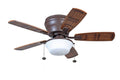 Oiled Rubbed Bronze Ceiling Fan with Light Kit X41054