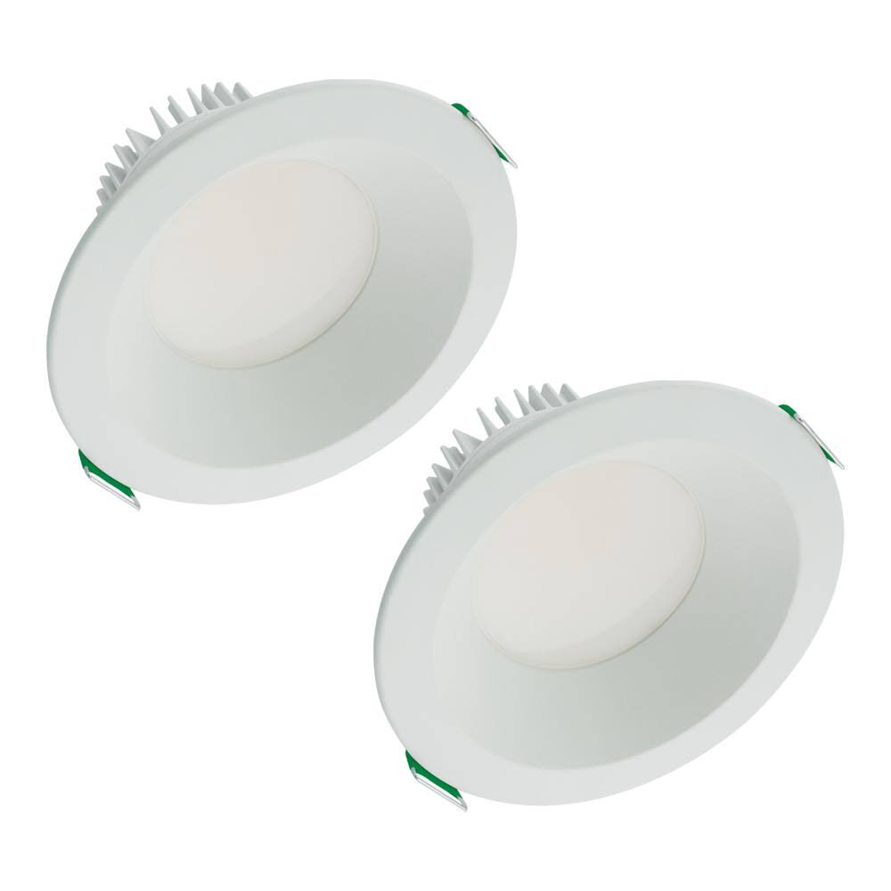 8 in. Selectable CCT Canless Integrated LED Recessed Light Trim Module (2-Pack) L297