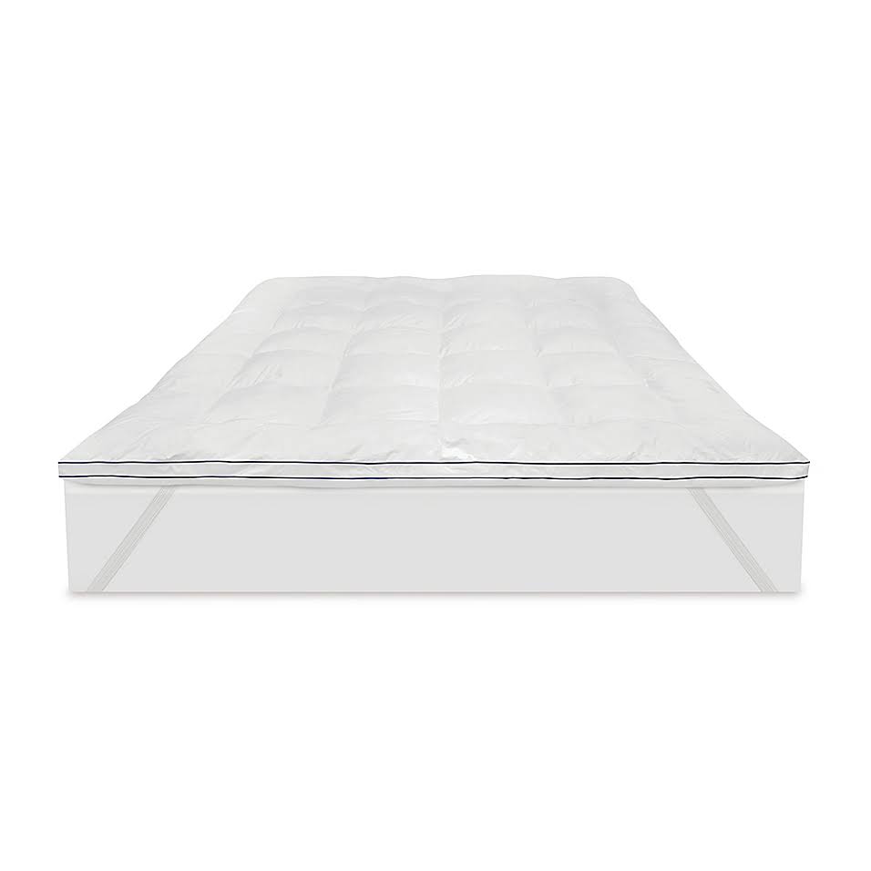 White Cooling Down Alternative King Fiberbed X2690