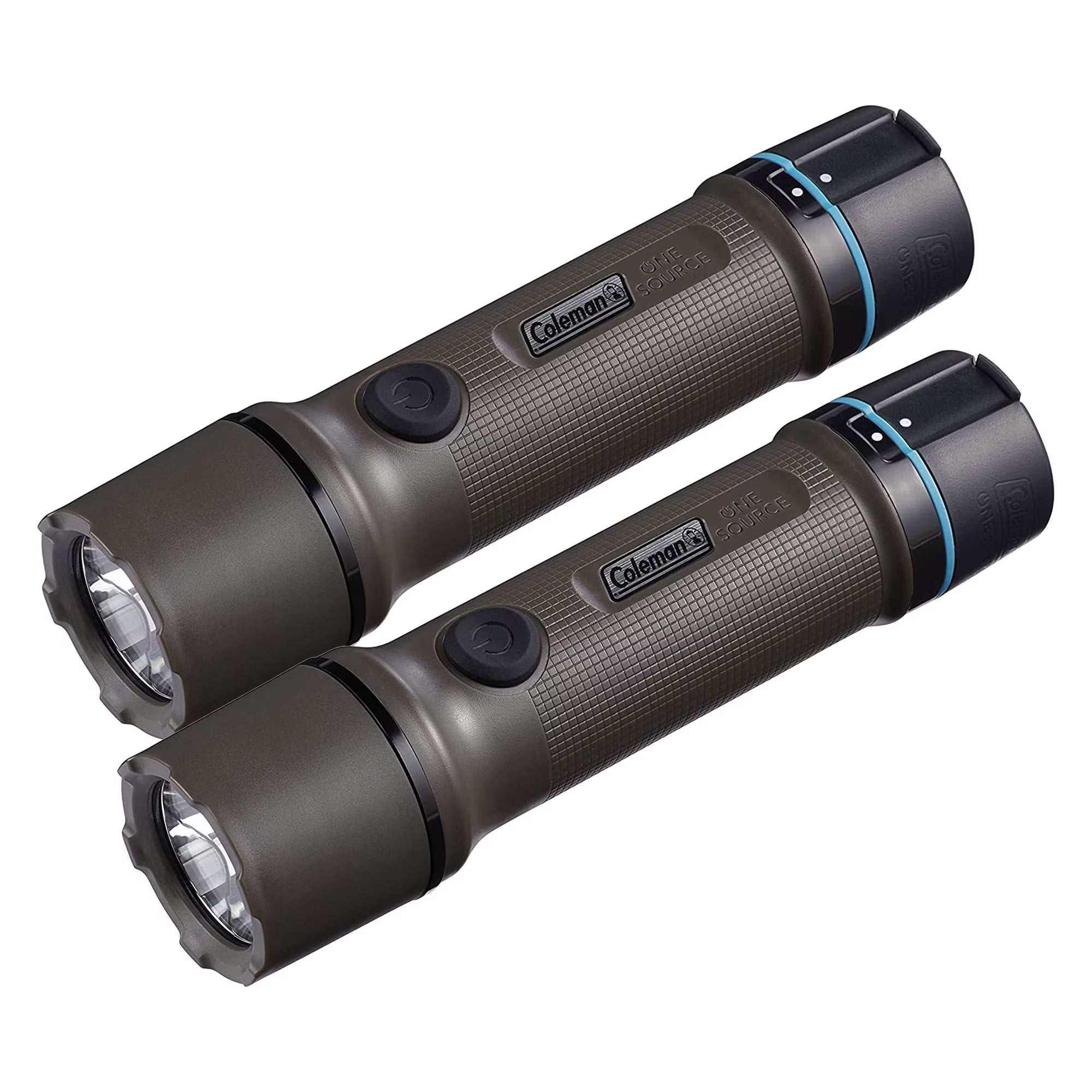 600 Lumens Rechargeable Flashlight (2 Pack) D562979