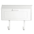 White Wall Mount Mailbox N487201