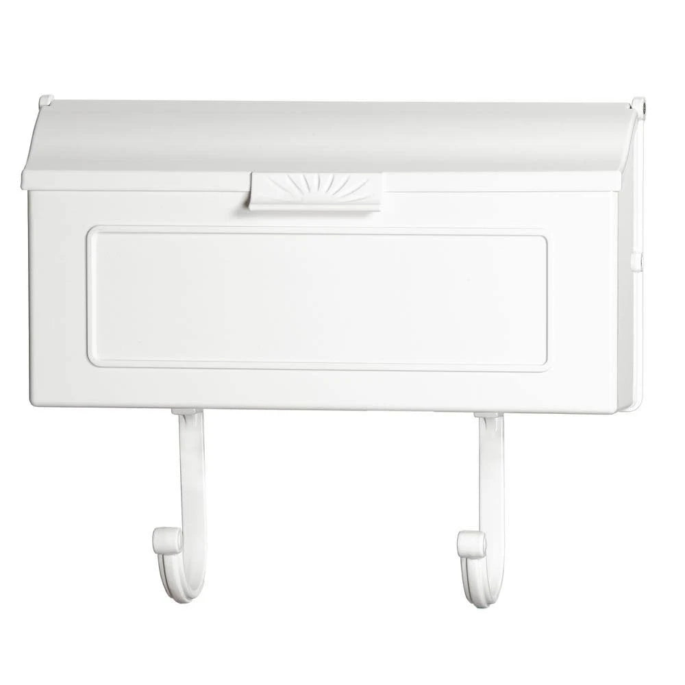 White Wall Mount Mailbox N487201
