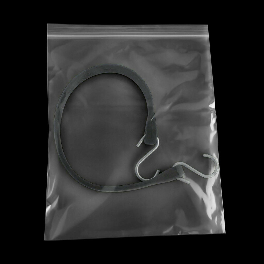 Clear Poly 10-Inch x 12-Inch 4-Mil Reclosable Zipper-Style Bags (Case of 1,000) X2997