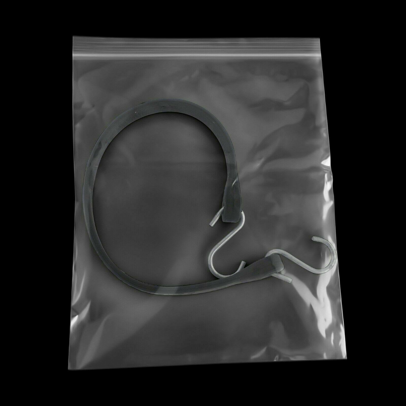 Clear Poly 10-Inch x 12-Inch 4-Mil Reclosable Zipper-Style Bags (Case of 1,000) X2997
