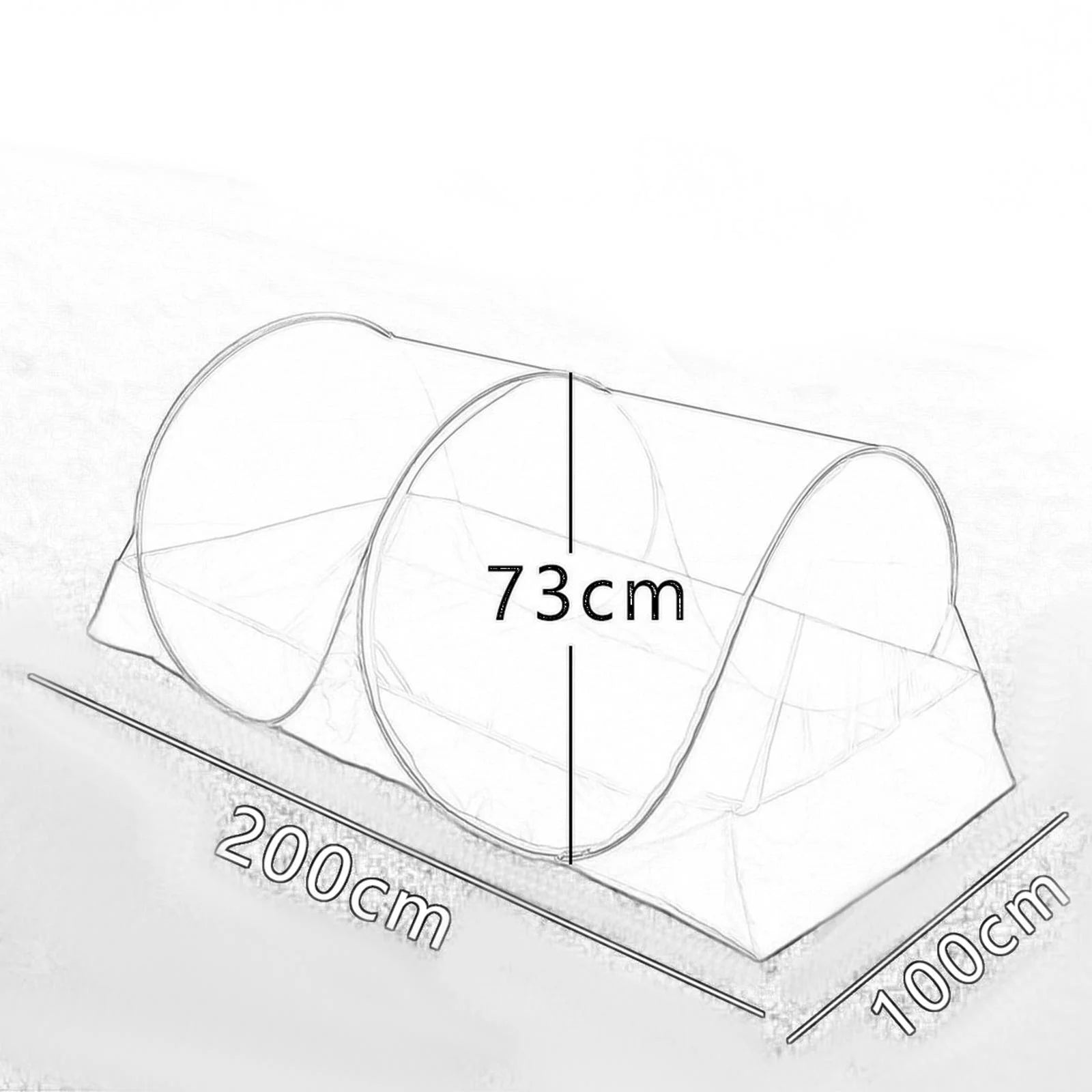 Camping Net Tent Folding Netting for Car H976498