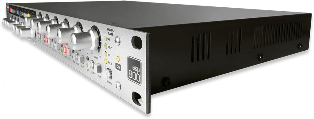 8 Channel Microphone Preamplifier with 2 XLR Mic Cables O1239