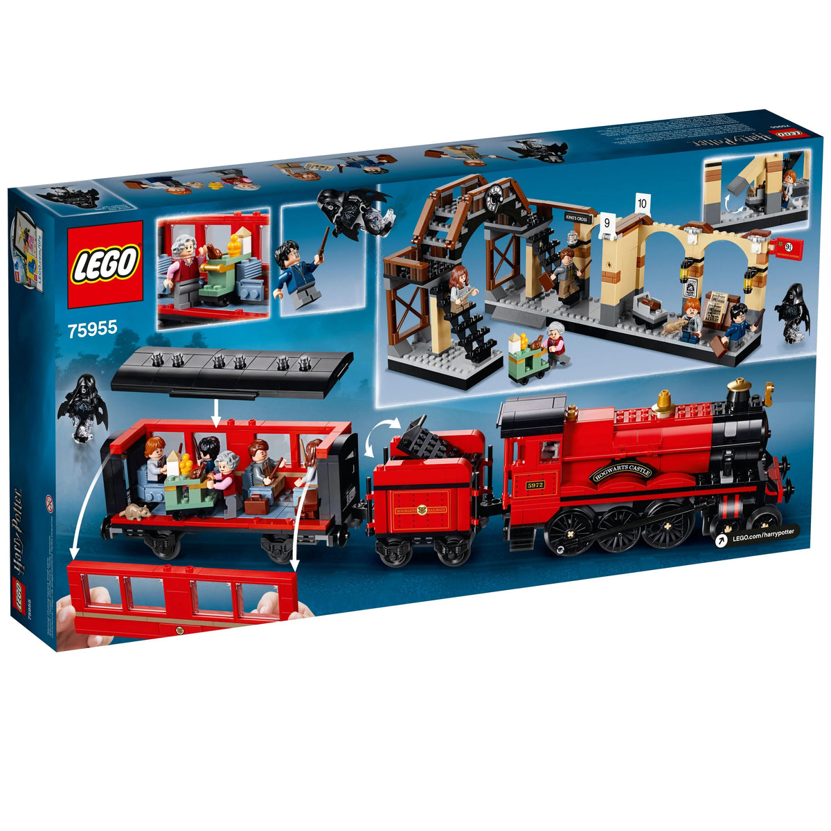 LEGO Harry Potter Hogwarts Express Toy Model Train Building Set E824008