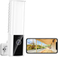 Wireless Security Camera Outdoor with Floodlight, IP66 Waterproof I182