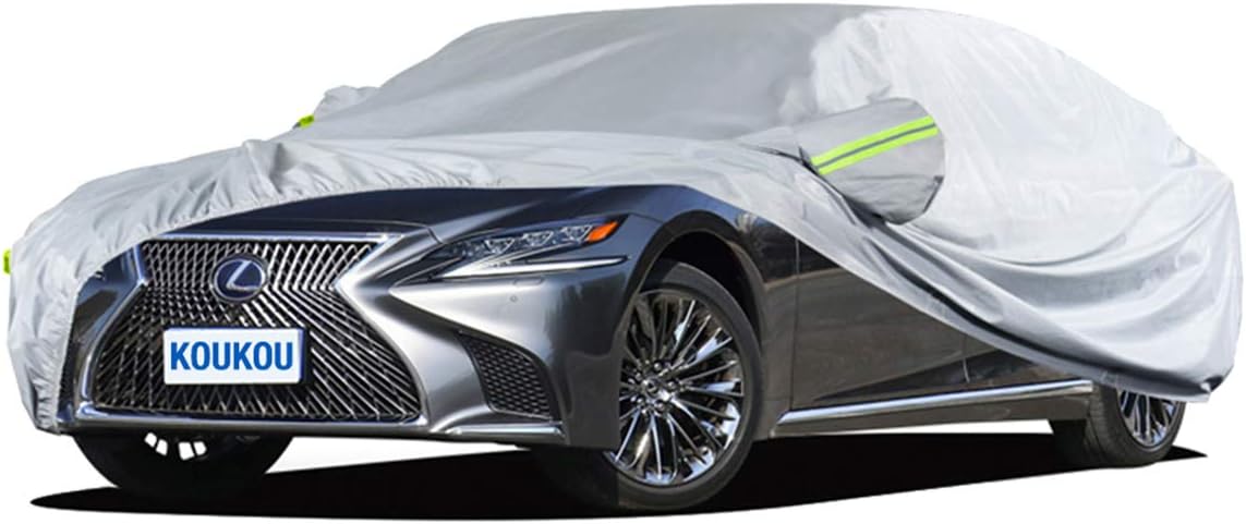 6 Layers Waterproof Car Cover (208 X 78 X 59 inches) H67266
