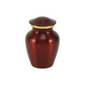 Small Crimson Pet Urn R3227