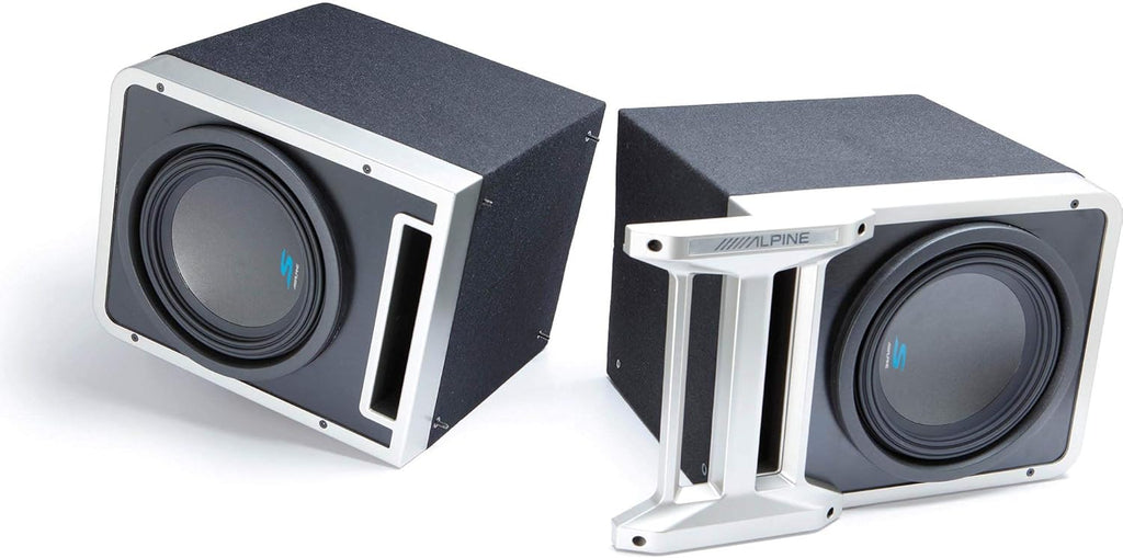 Pair of 10-inch Subwoofer Enclosures with Linking Kit X8464