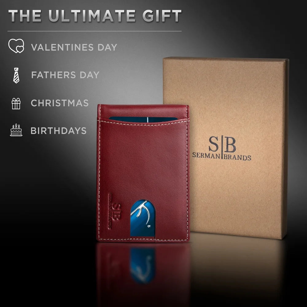 Slim Wallet RFID Blocking Card Holder J99275