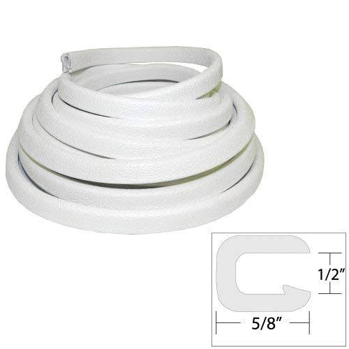 White Flexible Vinyl Trim B1021