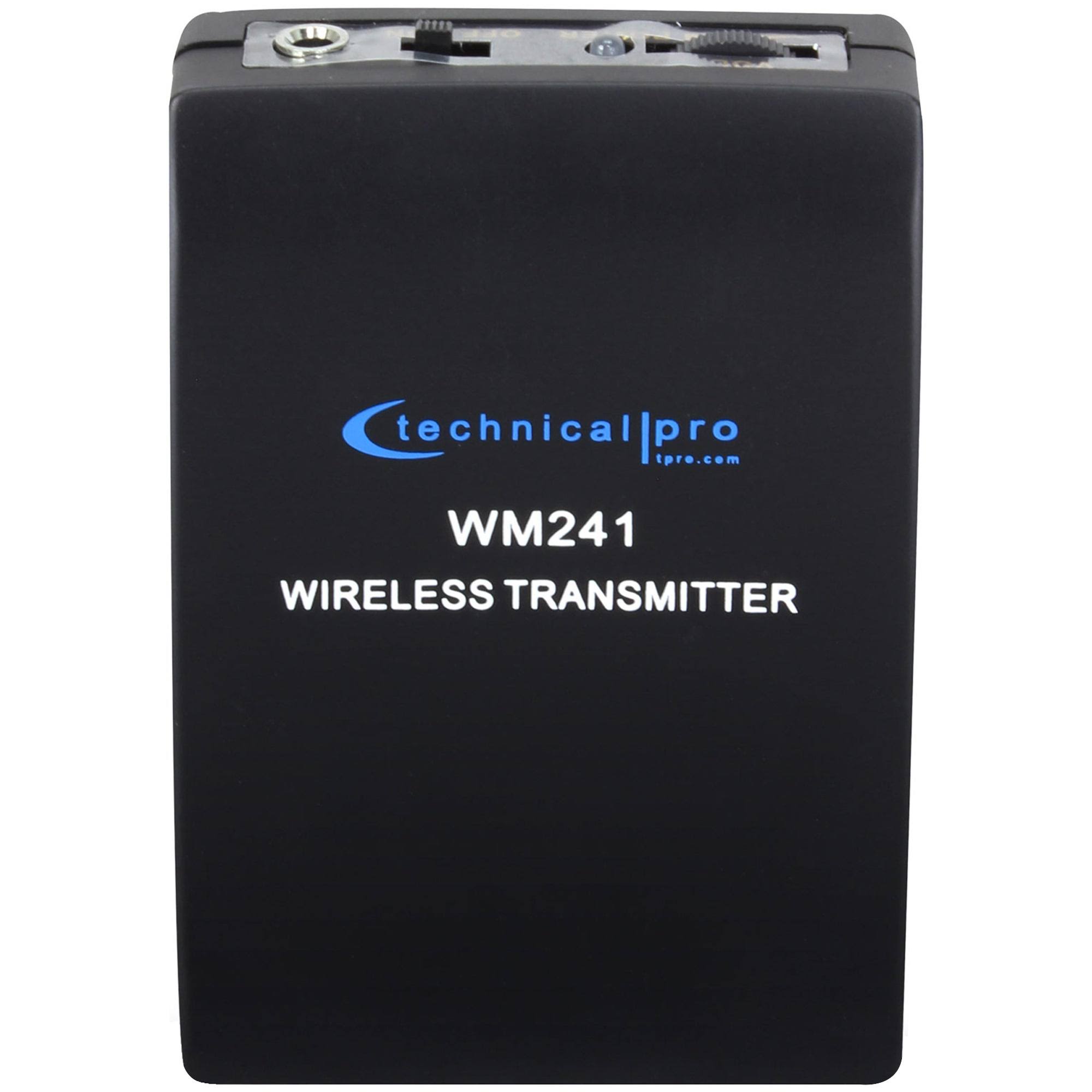 Dual Wireless Microphone System VHF High Band Microphone Set, 2 Mics, 2 Lapel Mic, Black S56622