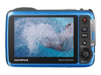 Blue 12.0 MP 5x Optical Zoom Digital Compact Camera S75894