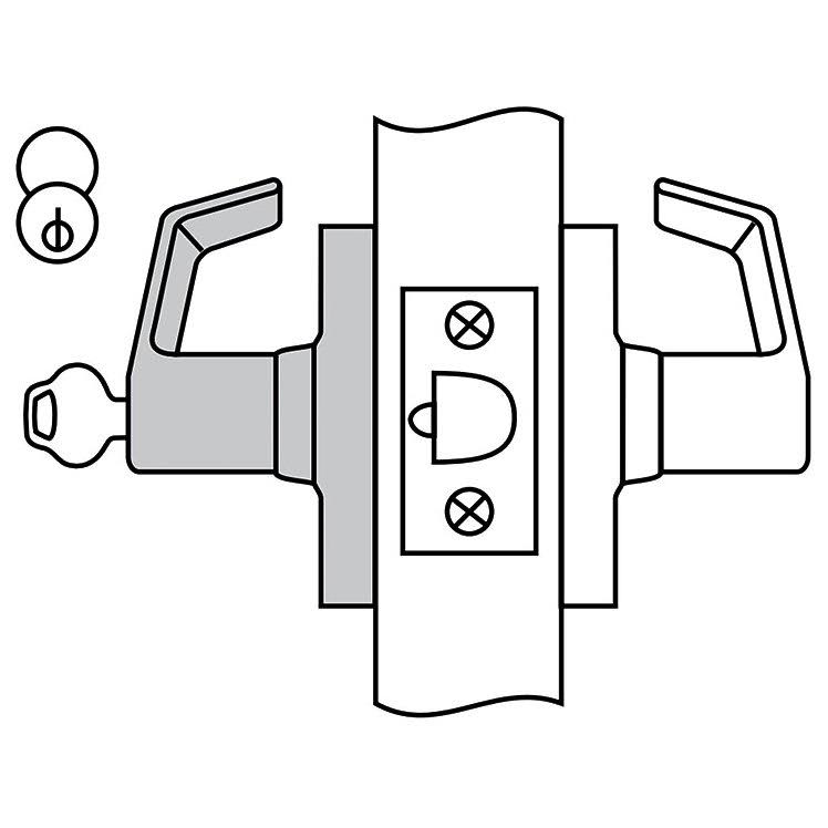 Cylindrical Lock U444165