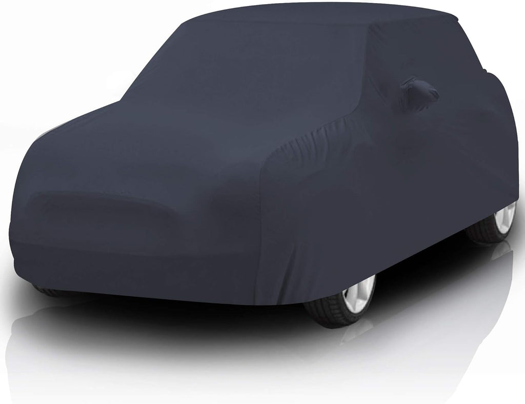 Black Semi Custom Fit Satin Car Cover N171339