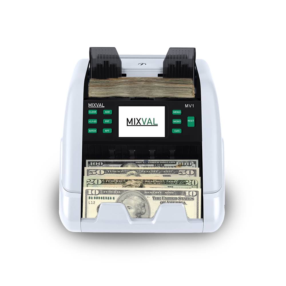 Single Pocket Mixed Money Counter D769604