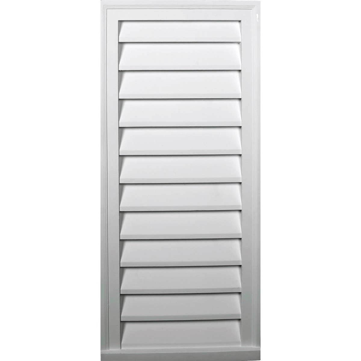 Vertical Urethane Gable Vent Louver M662