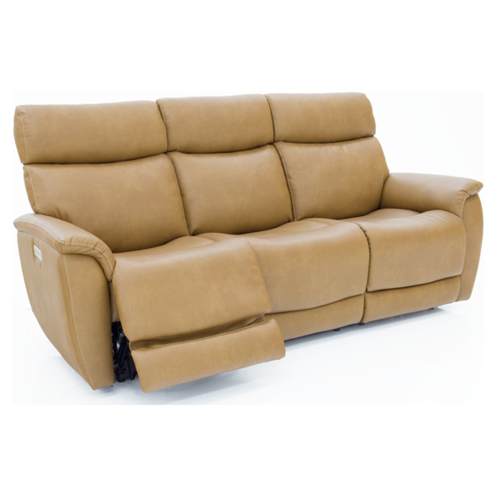 Power Reclining Sofa with Power Head Rests and Lumbar B2860