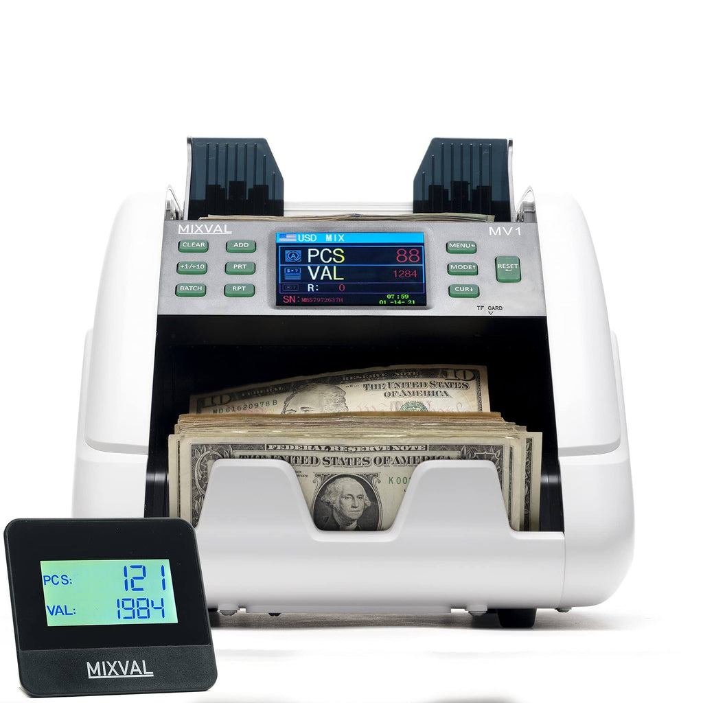 Single Pocket Mixed Money Counter D769604
