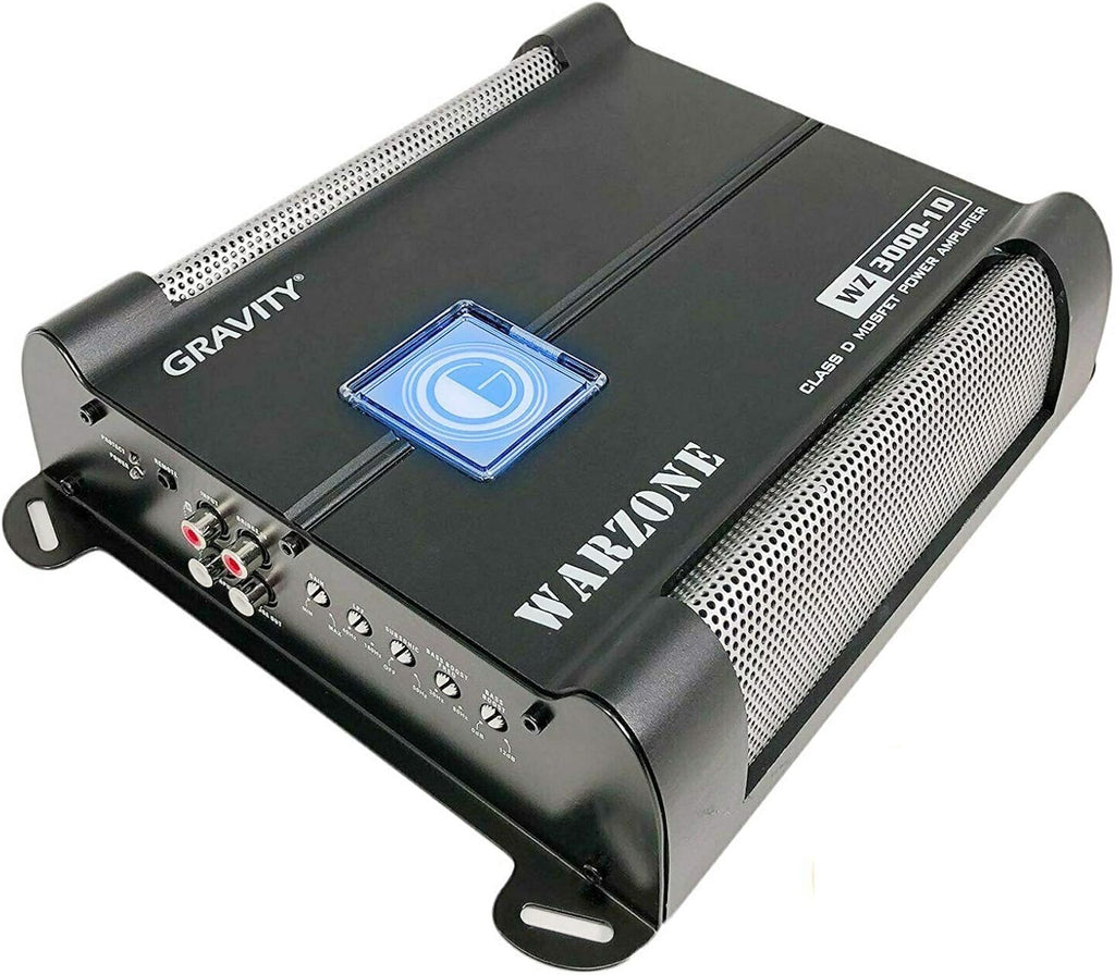 3000W Class D Car Amplifier with Remote Sub Control T508636
