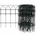 Powder-Coated Iron Garden Border Fence N99663