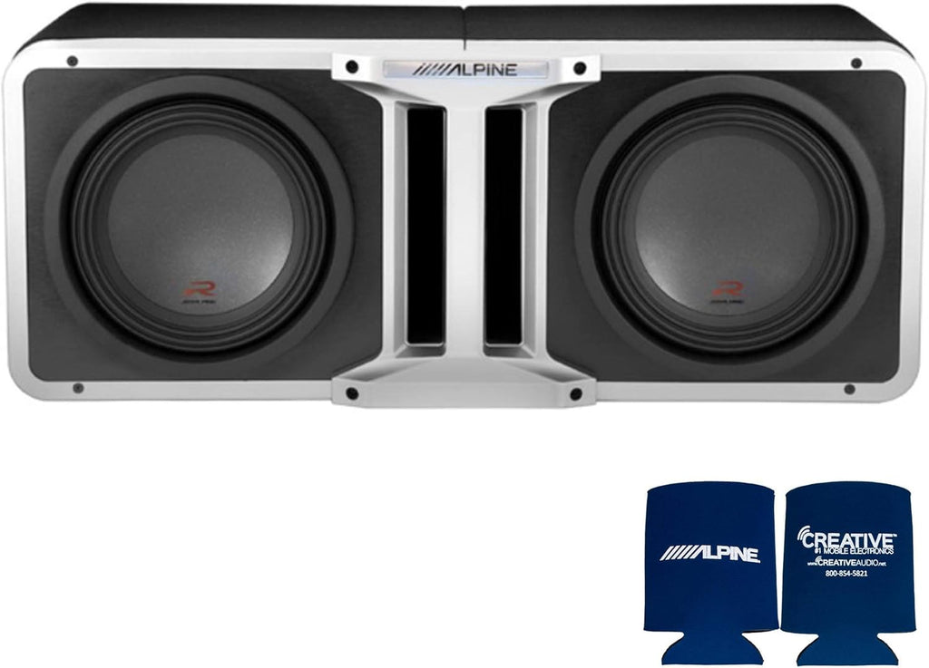 Pair of 10-inch Subwoofer Enclosures with Linking Kit X8464