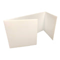 White Premium Study Carrel 24pk Q4863