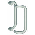 Satin Chrome Finish 90 Degree Offset Push and Pull Set T14149