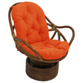 Tangerine Rattan Swivel Rocker Chair Z414