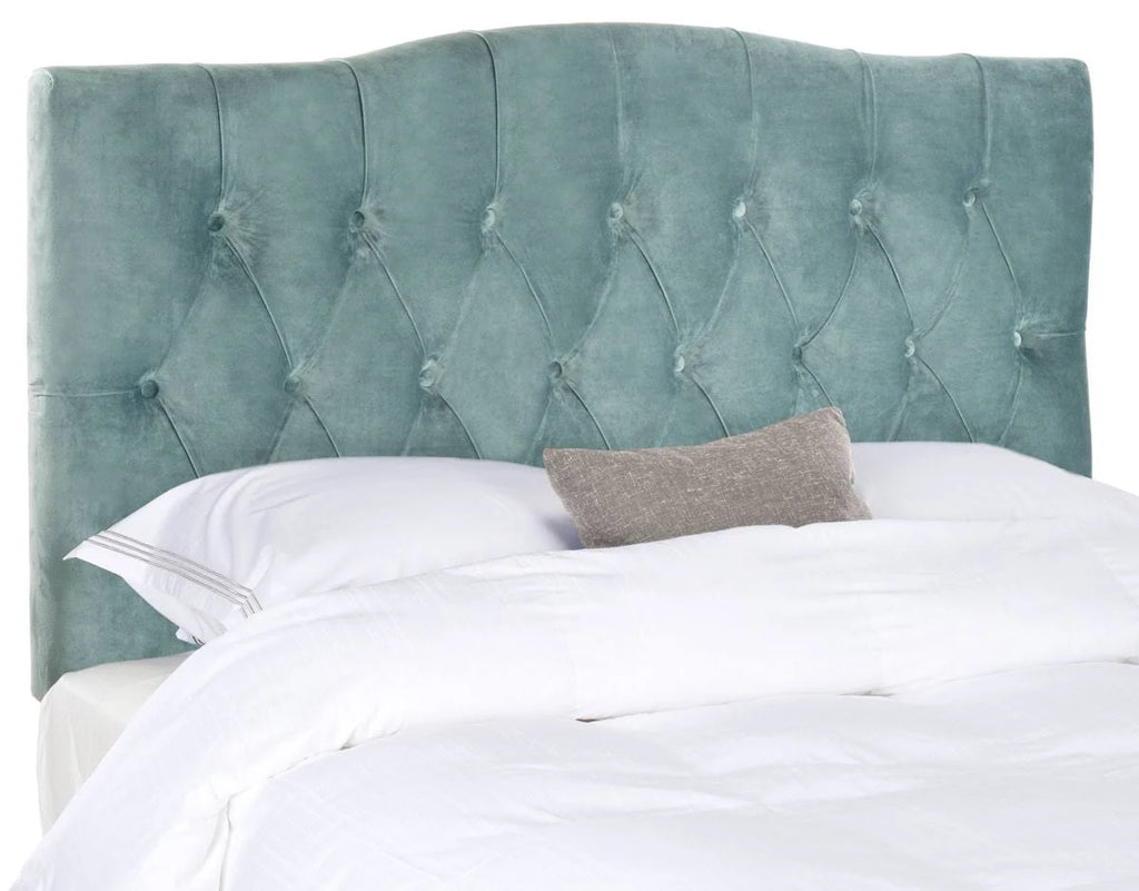 Blue Tufted King Headboard M614730