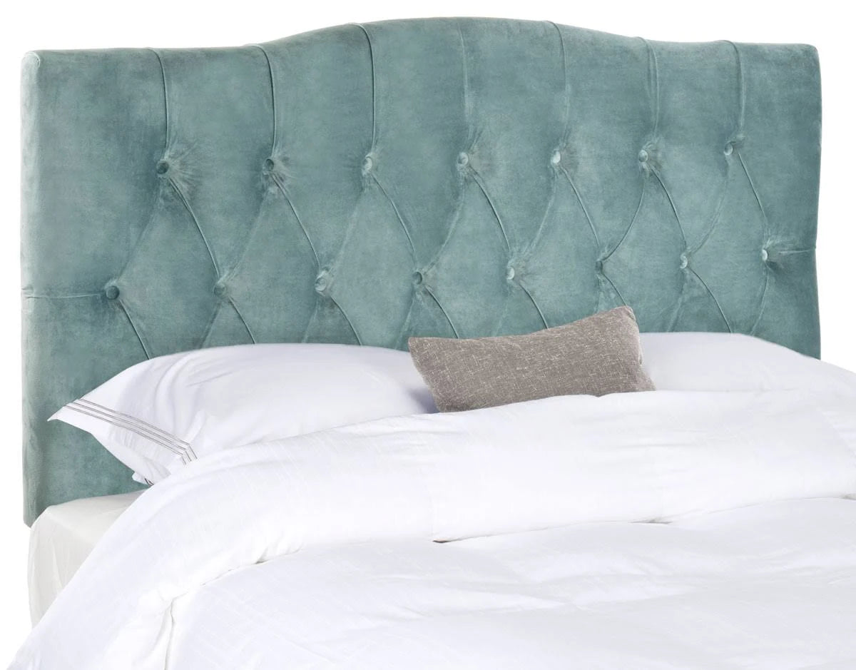 Blue Tufted King Headboard M614730