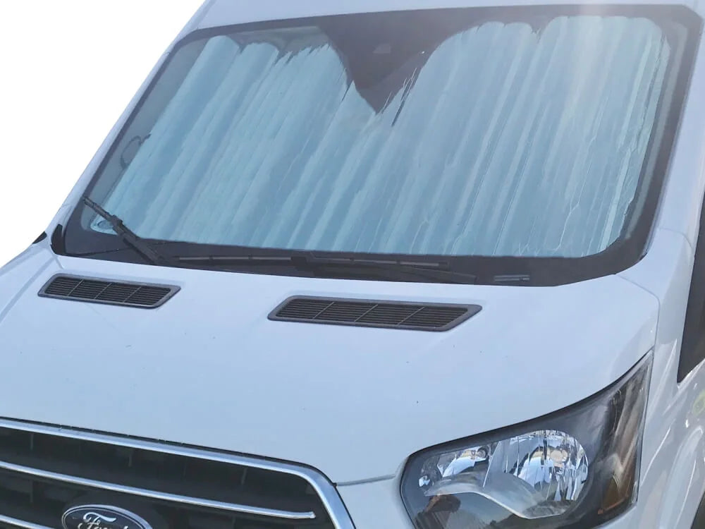 Custom-Fit Windshield Sun Shade for Ford Transit Van Y137