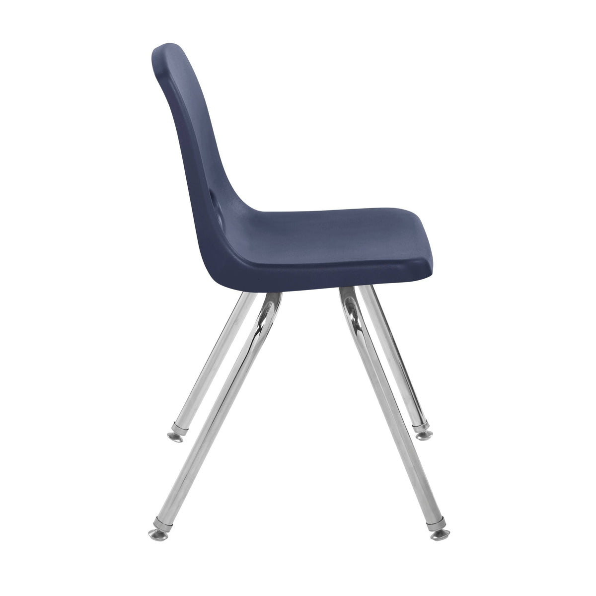 Navy Stack Chair with Swivel Glides, 6-Piece Set M6287
