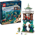 LEGO Harry Potter Triwizard Tournament: The Black Lake Building Set 76420 Toy Playset with Harry, Hermione, and Ron Minifigures O583017
