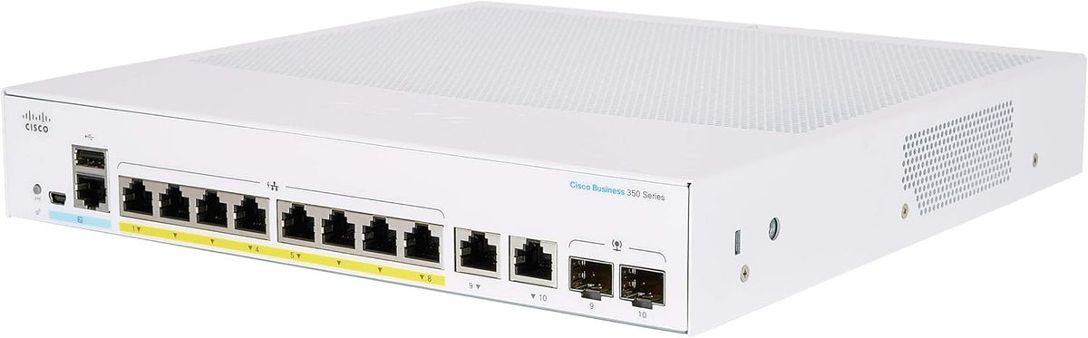 8 Port Managed Switch with Full PoE S31675