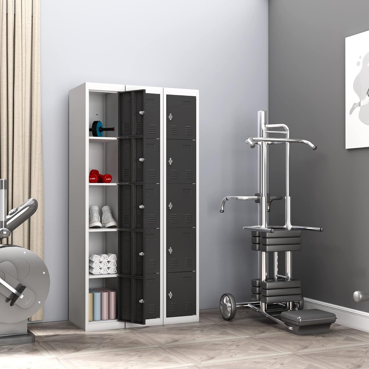 5 Door Metal Storage Cabinet N206
