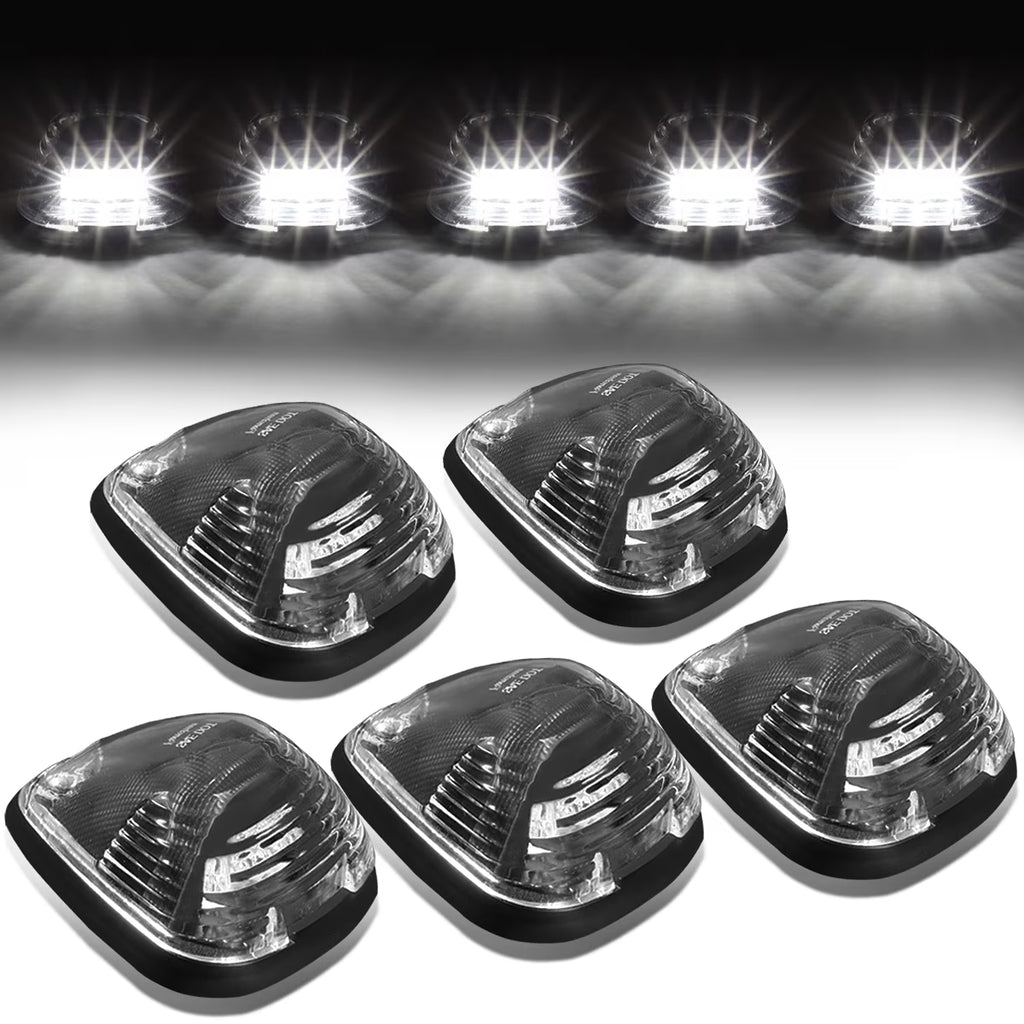 5 X LED Cab Roof Top Lights with Wiring Harness J5793