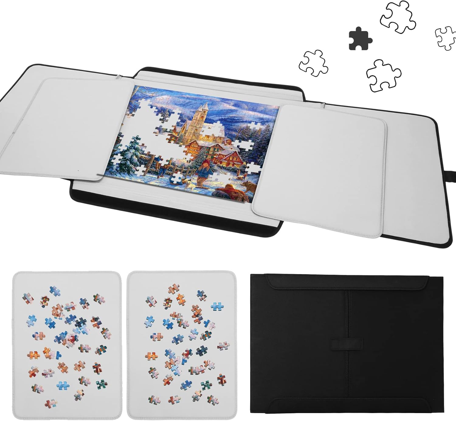 1500 Piece Jigsaw Puzzle Board with Non-Slip Surface V1400