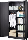 72'' Tall Steel Cabinet with 4 Adjustable Shelves L61196