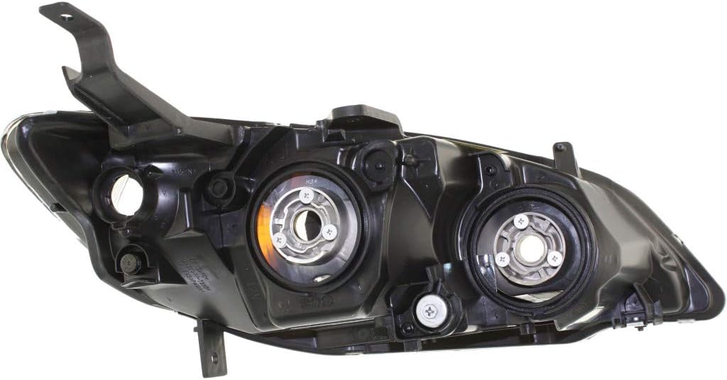 Honda Civic Headlight 2004 2005 Pair with Bulbs Z7639