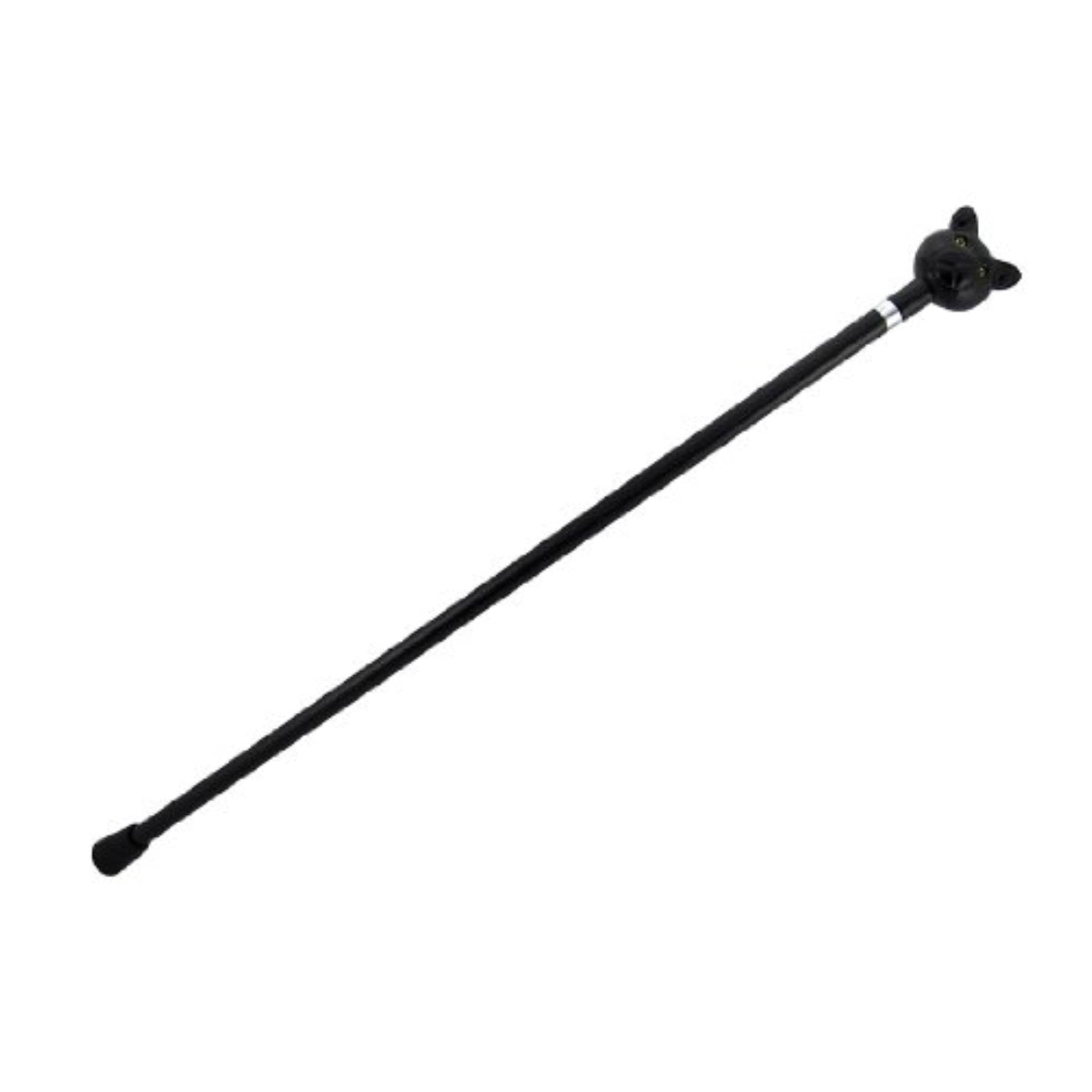 Black Cat Hardwood Walking Cane 36 in. V42682