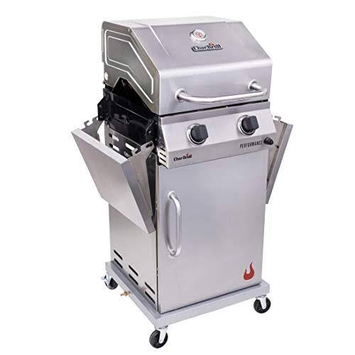 Stainless Steel 2-Burner Liquid Propane Gas Grill P578628