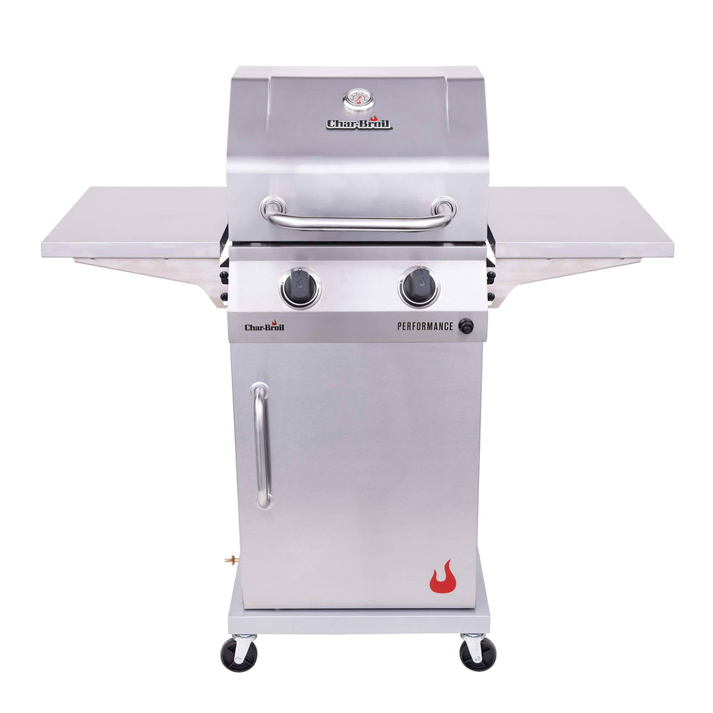Stainless Steel 2-Burner Liquid Propane Gas Grill P578628
