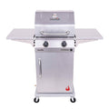 Stainless Steel 2-Burner Liquid Propane Gas Grill P578628